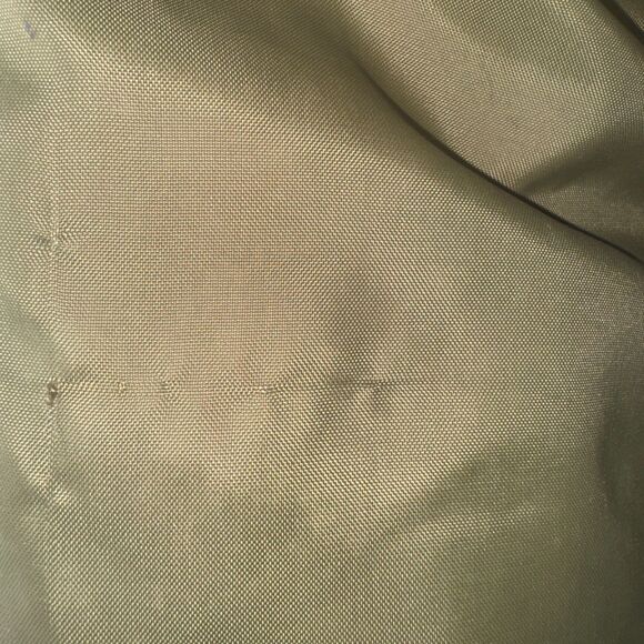 VINTAGE Flight Jacket WPL 10881 Men's XL 100% Nylon Green Military - Picture 15 of 15